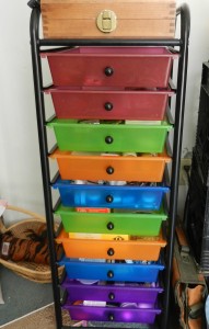 Small paint storage